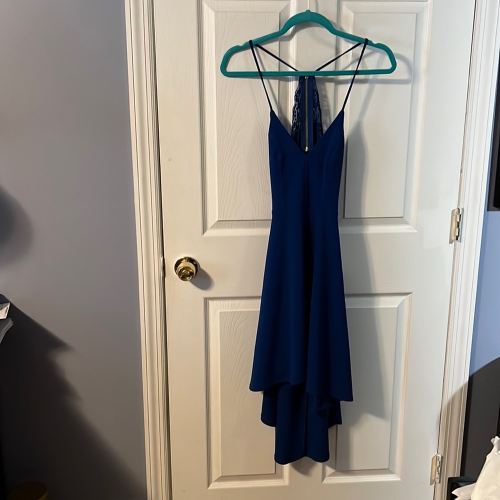 B Darlin Blue Cocktail Dress
